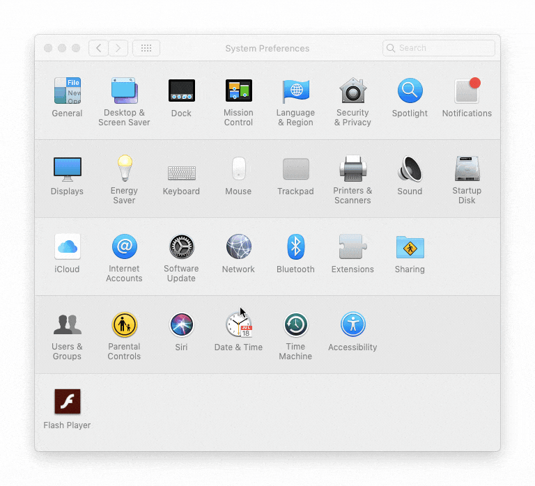 download flash player v 8 for mac